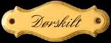 Dørskilt